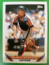 1993 Topps Base Set #36 Scott Servais