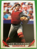 1993 Topps Base Set #92 Tom Pagnozzi