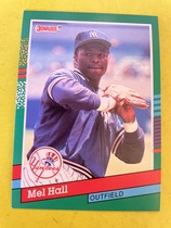 1991 Donruss Base Set #442 Mel Hall