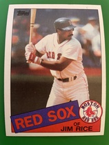 1985 Topps Base Set #150 Jim Rice