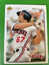 1992 Upper Deck Base Set #235 Mark Lewis