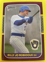 1987 Donruss Opening Day #51 Billy Jo Robidoux