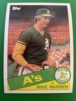 1985 Topps Base Set #197 Mike Warren