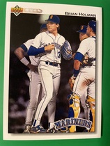 1992 Upper Deck Base Set #595 Brian Holman