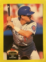 1992 Stadium Club Base Set #308 Rey Sanchez