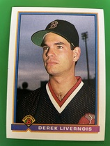 1991 Bowman Base Set #123 Derek Livernois