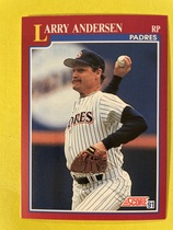 1991 Score Rookie & Traded #71 Larry Anderson