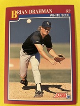 1991 Score Rookie & Traded #81 Brian Drahman