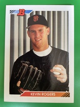 1992 Bowman Base Set #415 Kevin Rogers