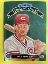 1992 Donruss Diamond Kings #DK19 Hal Morris