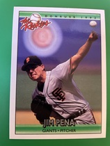 1992 Donruss Rookies #92 Jim Pena
