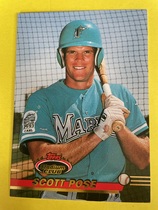 1993 Stadium Club Base Set #584 Scott Pose