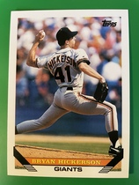 1993 Topps Base Set #147 Bryan Hickerson