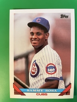 1993 Topps Base Set #156 Sammy Sosa