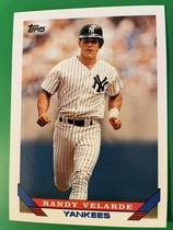 1993 Topps Base Set #174 Randy Velarde