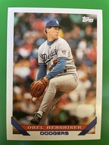 1993 Topps Base Set #255 Orel Hershiser