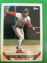 1993 Topps Base Set #257 Luis Alicea