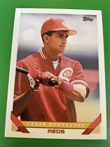 1993 Topps Base Set #301 Cesar Hernandez