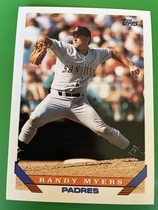 1993 Topps Base Set #302 Randy Myers