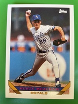 1993 Topps Base Set #321 Rusty Meacham