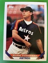 1993 Topps Base Set #335 Mark Portugal
