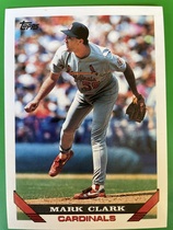 1993 Topps Base Set #339 Mark Clark