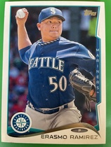 2014 Topps Base Set #128 Erasmo Ramirez