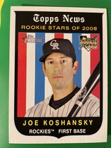 2008 Topps Heritage #132 Joe Koshansky
