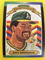 1989 Donruss Base Set #20 Dave Henderson
