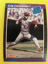 1989 Donruss Base Set #39 Cris Carpenter
