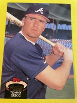 1992 Stadium Club Base Set #244 Tommy Gregg