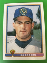 1991 Bowman Base Set #38 Bo Dodson