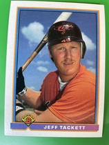 1991 Bowman Base Set #106 Jeff Tackett