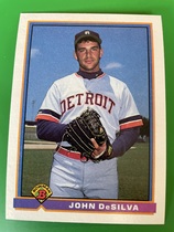 1991 Bowman Base Set #148 John Desilva