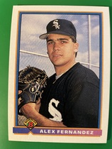 1991 Bowman Base Set #351 Alex Fernandez