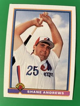 1991 Bowman Base Set #452 Shane Andrews