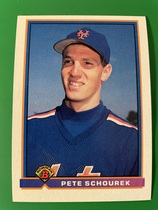 1991 Bowman Base Set #482 Pete Schourek