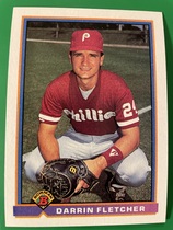 1991 Bowman Base Set #496 Darrin Fletcher