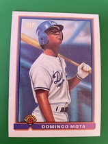 1991 Bowman Base Set #696 Domingo Mota