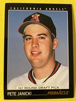1993 Pinnacle Base Set #468 Pete Janicki