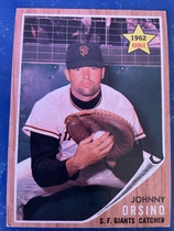 1962 Topps Base Set #377 John Orsino