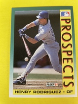 1992 Fleer Base Set #661 Henry Rodriguez