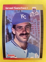 1989 Donruss Base Set #474 Israel Sanchez