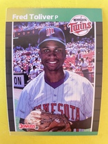 1989 Donruss Base Set #510 Freddie Toliver