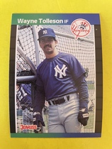 1989 Donruss Base Set #659 Wayne Tolleson