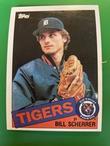 1985 Topps Base Set #586 Bill Scherrer