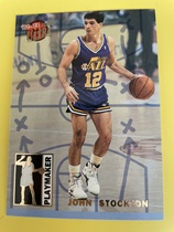 1992 Ultra Playmakers #9 John Stockton