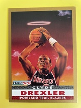 1992 Fleer Base Set #250 Clyde Drexler