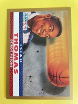 1992 Fleer Base Set #255 Isiah Thomas