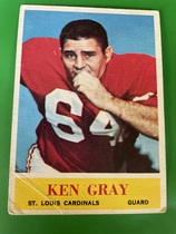 1964 Philadelphia Base Set #172 Ken Gray